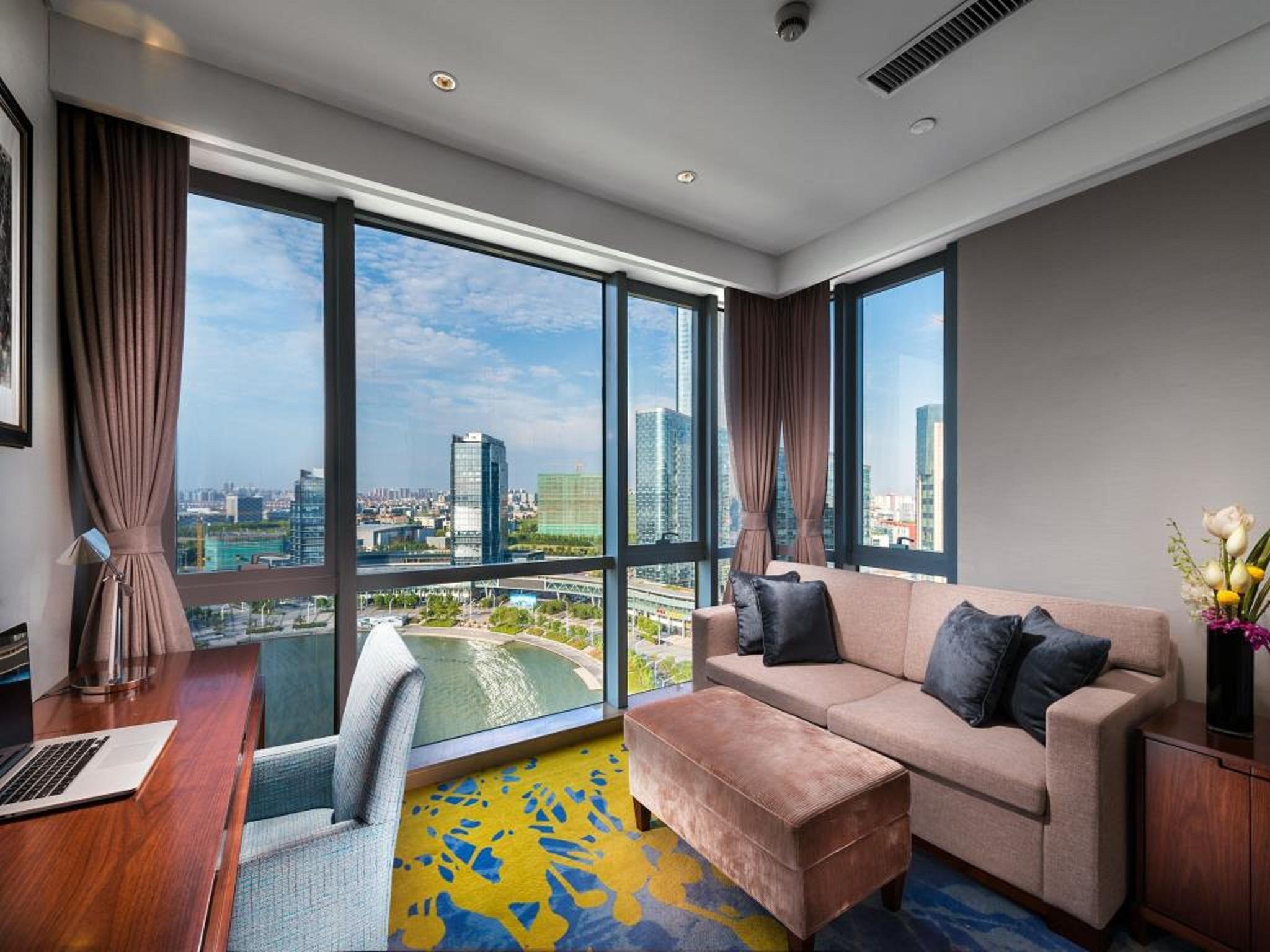 Oakwood Hotel & Residence Suzhou Suzhou  Esterno foto